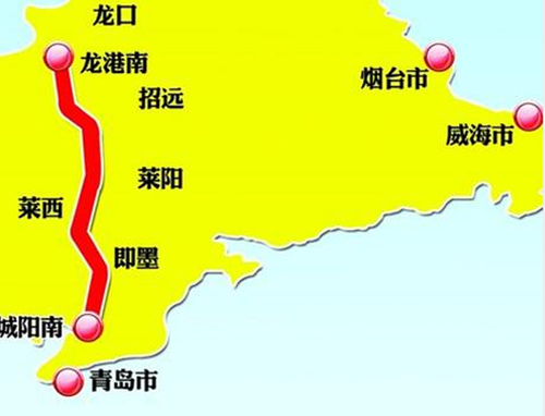 青龙高速华山南互通立交C匝道桥